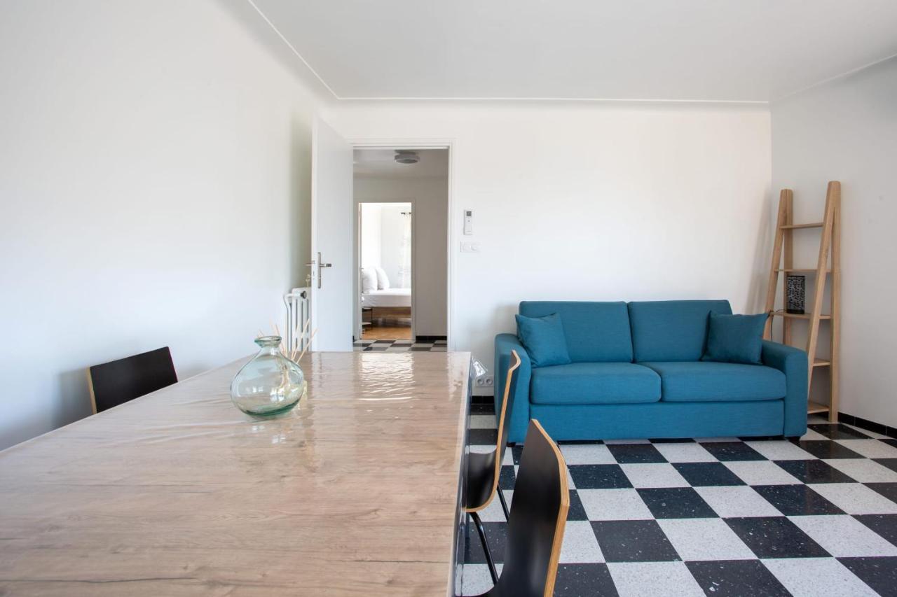 Apartment T2 Air-Conditioned Sea View Saint-Laurent-du-Var Exterior photo