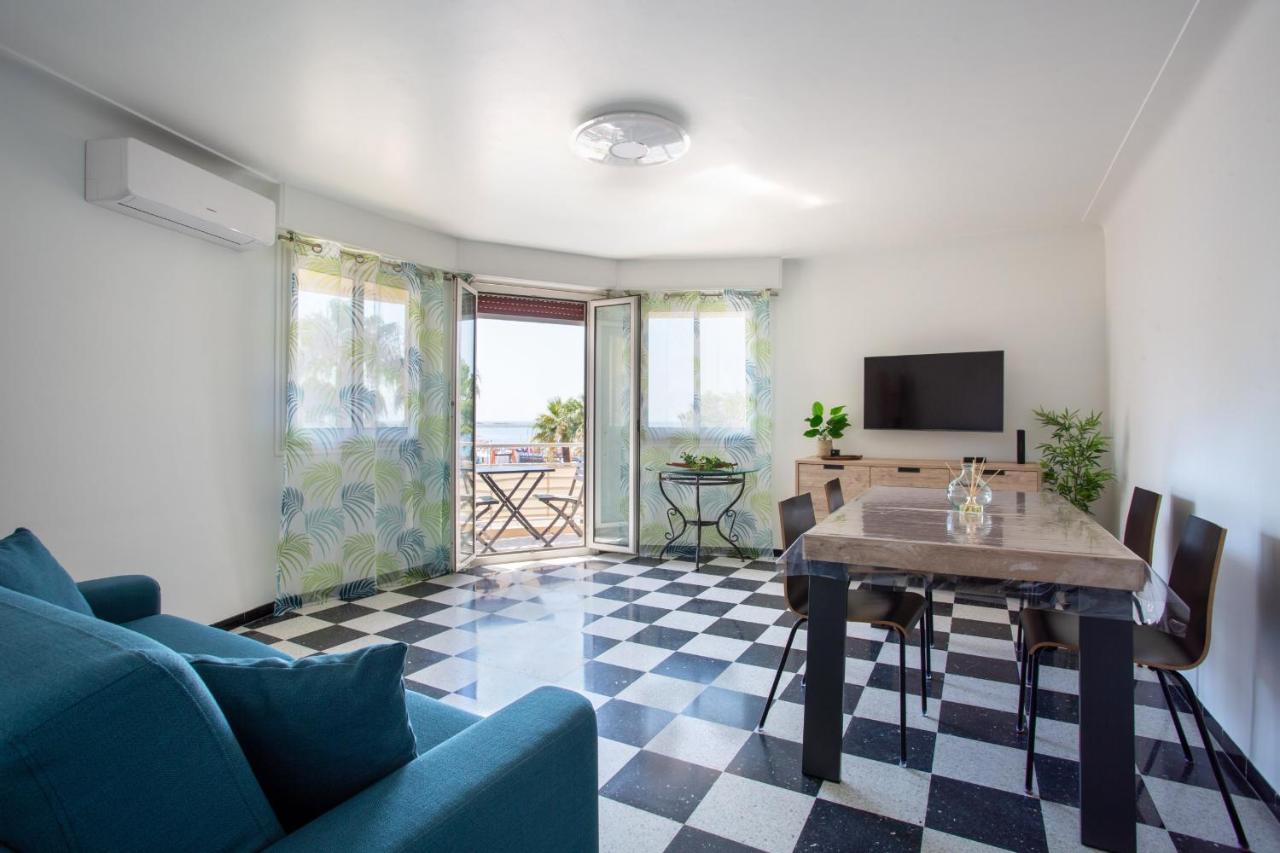 Apartment T2 Air-Conditioned Sea View Saint-Laurent-du-Var Exterior photo