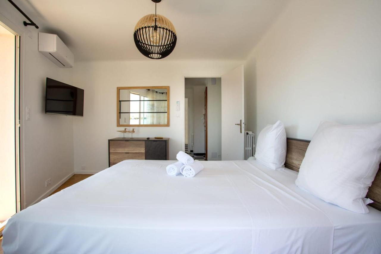 Apartment T2 Air-Conditioned Sea View Saint-Laurent-du-Var Exterior photo